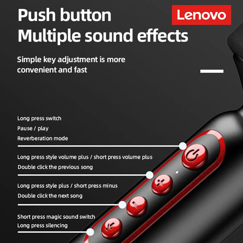 Elevate Your Karaoke Experience with the Lenovo M1 Handheld Microphone